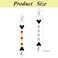 Eybila 2Pcs Mouse Ear Holder for Backpack Beaded Lanyard Keychain Park Trip Essentials Headband Hanging Accessories Display Decor