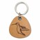 ForLeatherMore Hummingbird Genuine Leather Keychain Bird keychains Gift