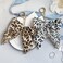 Fuerxy Leopard Print Bow Bag Charm for Purse Handbags Bag Accessories Charms PU Key Charms Brown