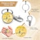 Fumete Christian Keychain Bulk for Women Men Bible Verse Religious Scripture Quote Inspirational Key Rings Gifts for Father18 PcsWatercolor