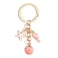 Fuqimanman2020 Shell Starfish Enameled Keychain Cute Shell Starfish Tassel Chain Keyring Bag Purse Backpack Accessories for WomenA
