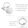 FUSTMW Running Keychain Gifts for Runners Running Lover Gifts Jewelry for Runners Key ring Marathoner Gift keychain