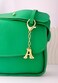 GAOKOXI Gold Bubble Initial Keychain Charm for Women Chunky Bag Purse Charms B Letter Key Chains for Handbag Cute Accessories