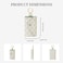 GOLF SUPAGS Women PVC Leather Car Key Chain Card Holder Wallet Pouch 6 Hook Snap Closure keys Money Organizer Case Bean GreenAsh Green style2