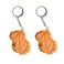 GTONEE Handmade Keychain Imitation Chicken Nuggets Keychain Kids Toy Foods Props Novelty Key Chain Men And Women Keyring 2pcs
