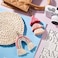 Hicarer 2 Pieces Boho Rainbow Keychains Pom Colorful Pom Tassel Macrame Keychains Car Keyring Holder for Women GiftFresh Color