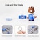 HONYJOOM Kawaii Keychain Bear Keychain Cartoon Cute Keychains for Women Men Boyfriend Best Friend Car Backpack Charms
