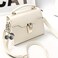 hxusin Cherry Keychain for Women Cute Cherry Bag Charm Purse Charms for Handbag Durable Fruit Keychain Accessories Silvery