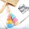 I-BOSOM IBOSOM Colorful Boho Pom Pom Tassel Bag Charm Key Chain R01 style