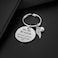 iJuqi Valentines Day Keychain for Her You Are My Person Silver Romantic Gift for Women