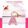 Prometheism Initial Car Keychains for Women GirlsBling Cute AZ Key Chains for HandbagsPersonalized Gift PinkA
