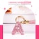 Prometheism Initial Car Keychains for Women GirlsBling Cute AZ Key Chains for HandbagsPersonalized Gift PinkA