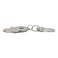 Jasimkiss Evil Eye Keychains Hamsa Hand keychains Protection Charm Car Key Ring Bag Purse Accessories Good Luck Amulet C Silver