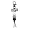 Jgrprlq Mama Keychain Checkered Black Mom Key Ring for Car Keys Purse Backpack Mom Birthday Gifts Mothers Day Gift