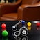 JJLFresheners Creative Number Eight Billiard Key Chain Pendant Car Key Ring Decoration Black Useful and Practical Accessories Gift