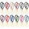Junkin 24 Pcs Boho Bulk Keychains for Women Men Cute Designer Key Chains Accessories Christmas Employee Appreciation Gifts