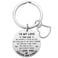 Jvvsci To My Love I Love You Forever And Always Keychain Couples Lovers Gift for Him Her