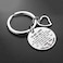Jvvsci To My Love I Love You Forever And Always Keychain Couples Lovers Gift for Him Her