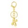Kainier Gold Bubble Initial Keychain for Women Bag Charm Purse Key Alphabet Handbags Pendant Accessories Gift Alphabet K