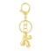 Kainier Gold Bubble Initial Keychain for Women Bag Charm Purse Key Alphabet Handbags Pendant Accessories Gift Alphabet K