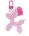 LAEKOU Jelly Balloon Dog Design Keychain for Women Cute Girls Key Chain Bag Charms Accessories for Car Purse Backpack