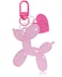 LAEKOU Jelly Balloon Dog Design Keychain for Women Cute Girls Key Chain Bag Charms Accessories for Car Purse Backpack