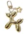LAEKOU Star Balloon Dog Keychain for Women Cute Y2K Key Chain Accessories Aesthetic Charms for Bag Backpack