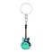 LanHong Guitar Keychain Bottle Opener Guitar Accessories Gifts for Guitar Lovers Men Friends 1 Green