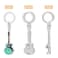 LanHong Guitar Keychain Bottle Opener Guitar Accessories Gifts for Guitar Lovers Men Friends 1 Green