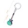 LanHong Guitar Keychain Bottle Opener Guitar Accessories Gifts for Guitar Lovers Men Friends 1 Green