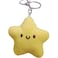 Lefe Liee cute plush Star keychain kawaii car key chain Backpack Accessories bag aesthetic charm for handbags Squeaky Toy Doll Stress Sound2 Pcs