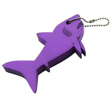 Liangery Floating Keychain for Boat Keys Marine Fishing Float Key Chain in Shark Style Floating Key Ring with Great Buoyance