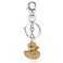 Liavy's Liavys Classic Duck Rubber Ducky Charm Fashionable Keychain Sparkling Crystal Yellow