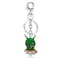 Liavy's Liavys Green Alien UFO Fashionable Keychain Sparkling Crystal Unique Gift and Souvenir