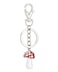 Liavy's Liavys Red Mushroom Fashionable Keychain Sparkling Crystal Unique Gift and Souvenir