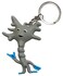 GIANT MICROBES Little Grey Cells Smart Brain Cell Keychain by GIANTmicrobesLearn About Brain Science with this Unique Neuron Fun Gift for Scientists Doctors Neuroscience and Psychology fans