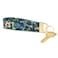 LNKRE JEWELRY Fabric Hand Wrist Lanyard Key Chain Holder Boho Floral Key Fob Cute Car Accessories