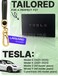 Lucrum Compatible with Tesla Card Key Holder Leather Keychain Model 3 S Y X Cybertrack 20232024 TPU Accessories Black