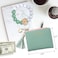 Manlosen Keychain Bracelet Wristlet Silicone Beaded Key Ring Bracelet with Wallet Card Holder Pocket for Womens Green