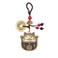 Mansiyuyee Lucky Cat Keychain with Five Emperors Money Feng Shui Coins Maneki Neko Good Luck Charms Lucky Tassel