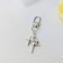 Meefisher Cute Star Moon Keychain Aesthetic Accessories Stainless Steel Key Ring Purse Handbag Backpack Bag Charms Car Holder Style5