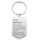 MIXJOY Little Reminders Keychain Mental Health Gift You Are Enough Keyring Positive Thinking Reminder Daily Affirmation Inspiration Uplifting Quotes Self Love