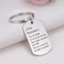 MIXJOY Little Reminders Keychain Mental Health Gift You Are Enough Keyring Positive Thinking Reminder Daily Affirmation Inspiration Uplifting Quotes Self Love