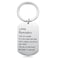 MIXJOY Little Reminders Keychain Mental Health Gift You Are Enough Keyring Positive Thinking Reminder Daily Affirmation Inspiration Uplifting Quotes Self Love