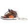 MPK 3D Mini Shoe KeychainSneaker Shoe lovers Keychainirthday Birthday Party MysteryBrownA single shoe
