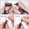 NCEDFYLER JY Quick Release Keychain Clip Small Carabiner Clip Pull Apart Detachable Key Ring Car Key Chain Hooks Keyring Men Women 1 Black