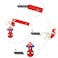Nuahyaz Cartoon Keychain for Girls and Boys Cute Keychains Accessories Keyring Key Wristlet Car Charms Backpack Key Chain