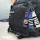 OKAPIS Jiu Jitsu Keychain BJJ Belt Promotion Gift Brazilian JiuJitsu White Blue Purple Brown Black Belt Backpack Keyring Black