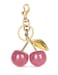 OVRUNS Cherry Bag Charm Cute Cherry Accessories Sparkling Purse Keychian Charms for Women