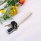 Poagoep 2 Pcs Macrame Keychain Boho Handmade Wristlet Keychain Wrist Lanyard Key Chain for Women2